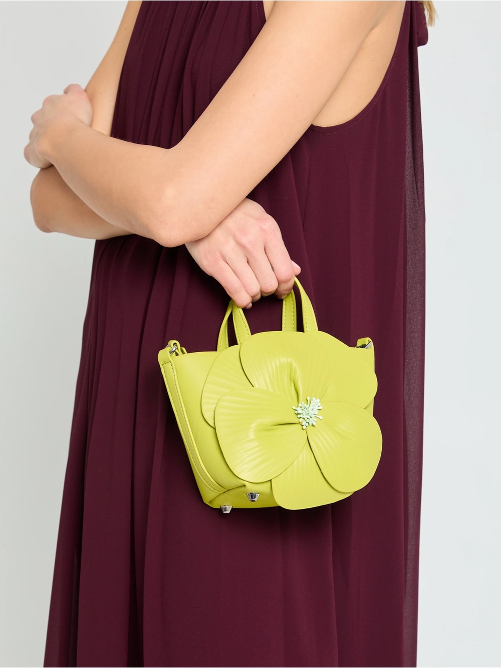 FEW MODA Flora Hibiscus Clutch